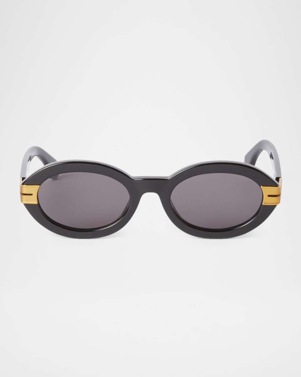 Harmony Oval Acetate Sunglasses
